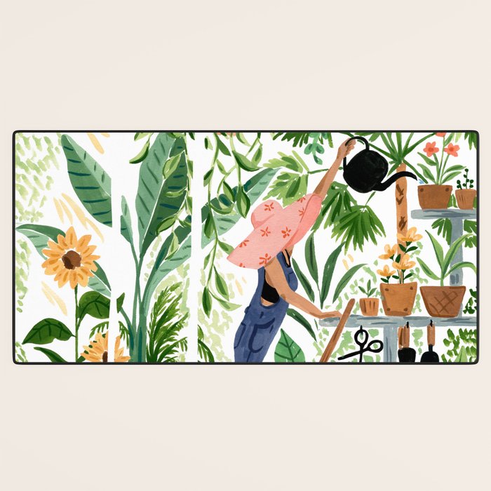 Greenhouse Garden Desk Mat Gallery Image 3
