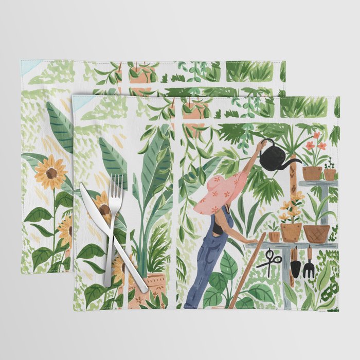 Greenhouse Garden Placemat Gallery Image 1