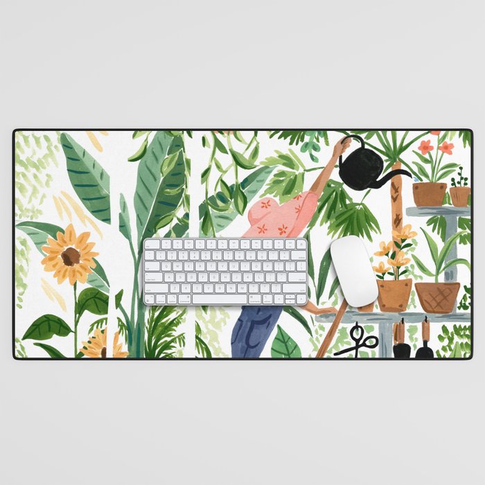 Greenhouse Garden Desk Mat Gallery Image 1