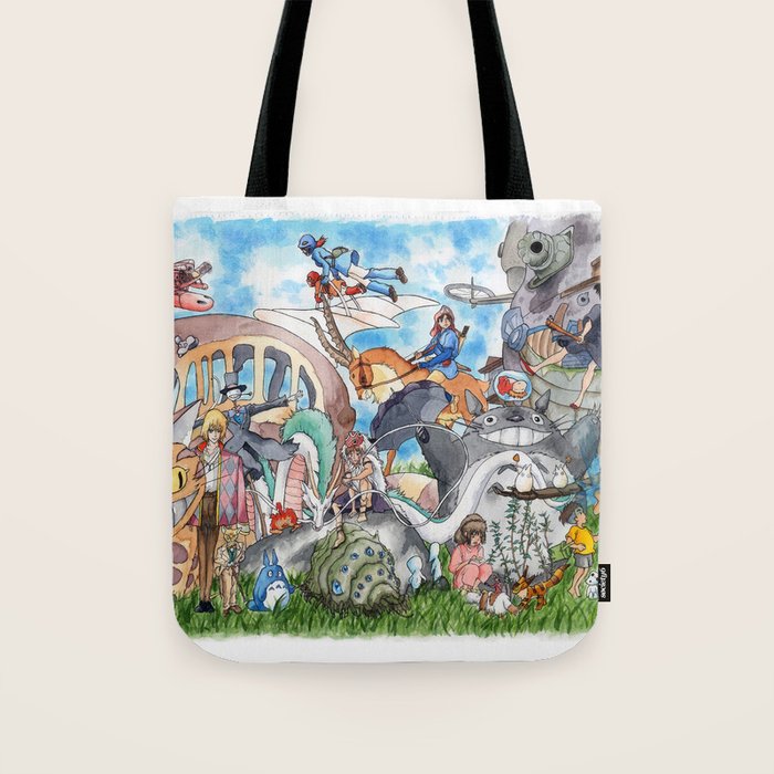 Miyazaki Tribute Tote Bag Gallery Image 1