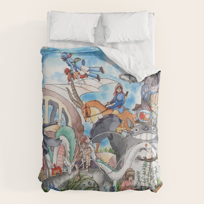 Miyazaki Tribute Duvet Cover Gallery Image 6