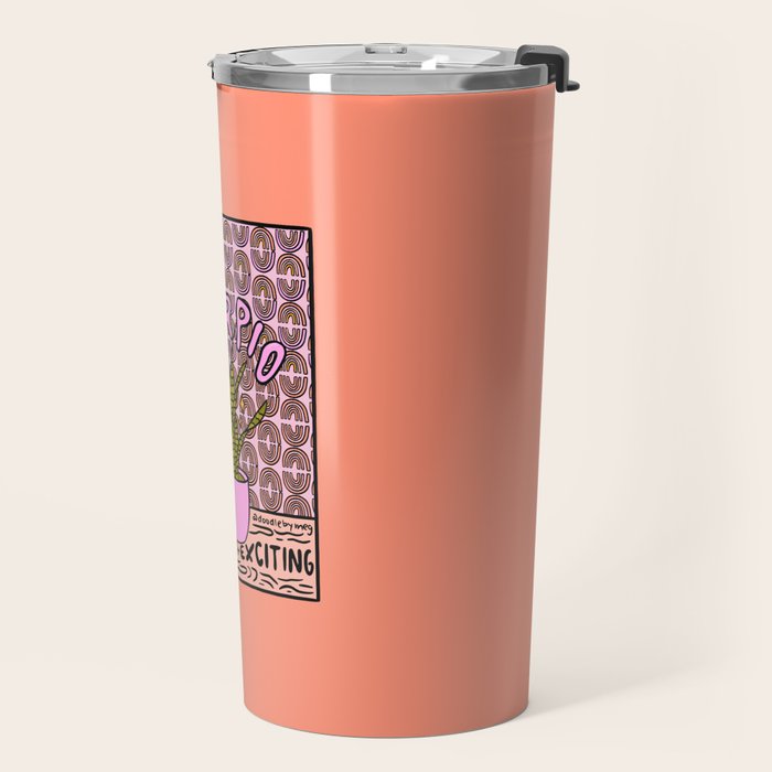 Scorpio Plant Travel Mug Gallery Image 2