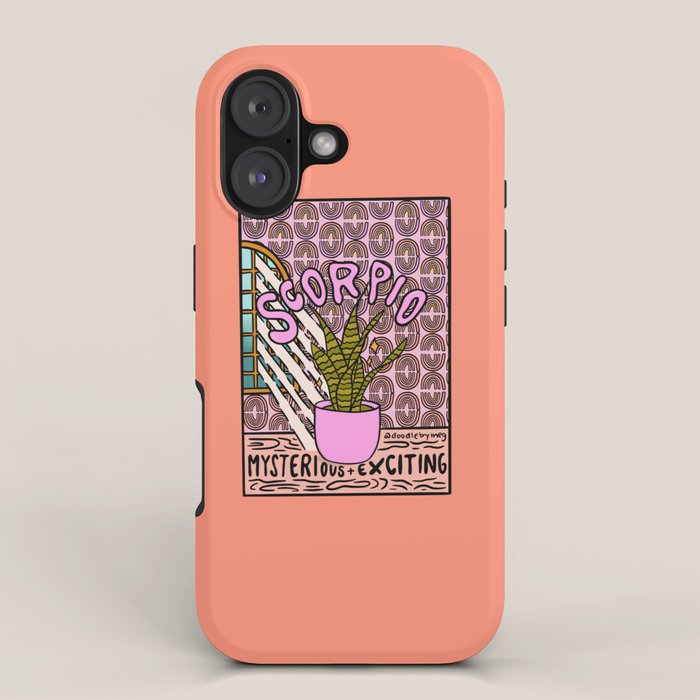 Scorpio Plant iPhone Case Gallery Image 1