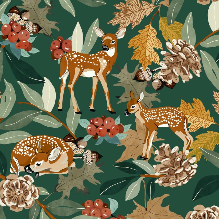 Deer in the autumn nature 22 Coffee Mug Gallery Image 2