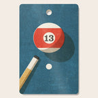 BILLIARDS / Ball 13 Cutting Board Gallery Image 1