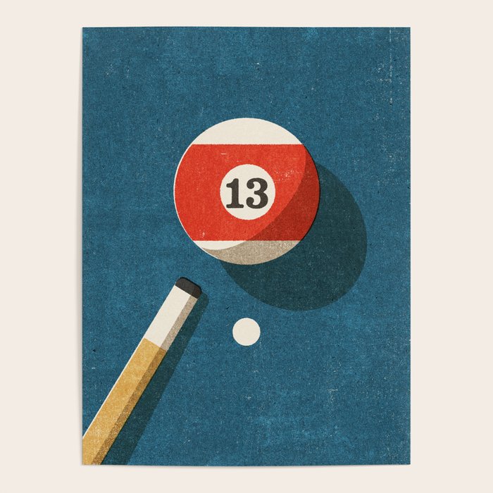 BILLIARDS / Ball 13 Poster Gallery Image 4