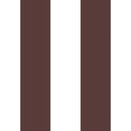 Dark Brown Granite and White Wide Vertical Cabana Tent Stripe Coffee Mug Gallery Image 2