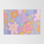 Candy Flowers Lilac Rug Gallery Image 2