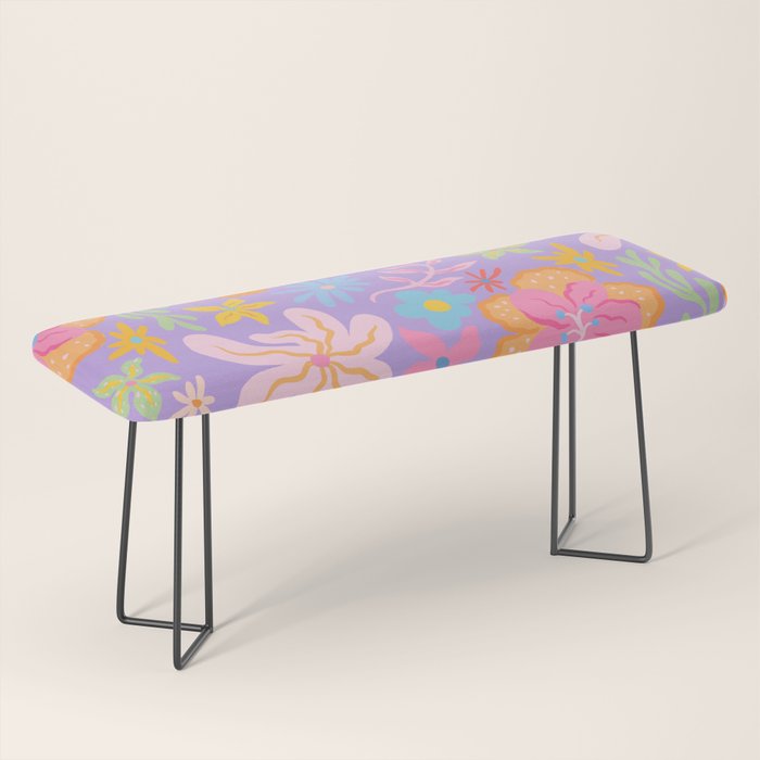 Candy Flowers Lilac Bench Gallery Image 1