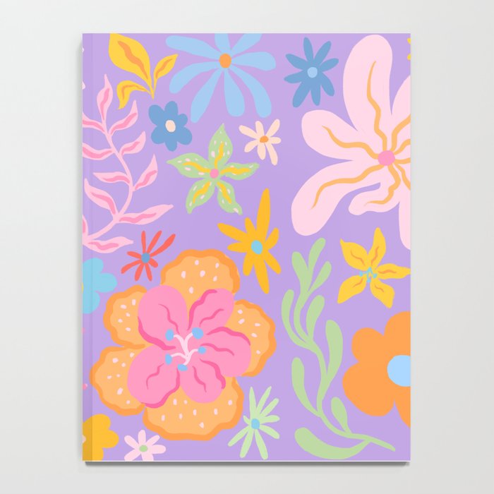 Candy Flowers Lilac Notebook Gallery Image 4