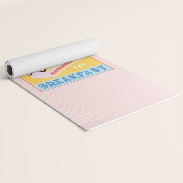 Eat Cake for Breakfast Yoga Mat Gallery Image 2