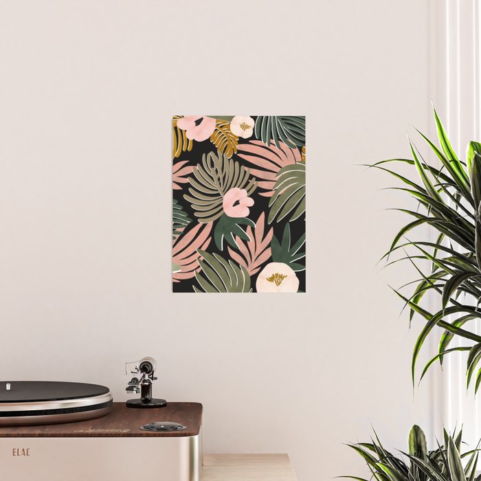 Floral garden tropical 7F Poster Gallery Image 2