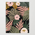 Floral garden tropical 7F Poster Gallery Image 4