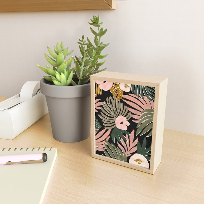 Floral garden tropical 7F Mini Art Print Gallery Image 2