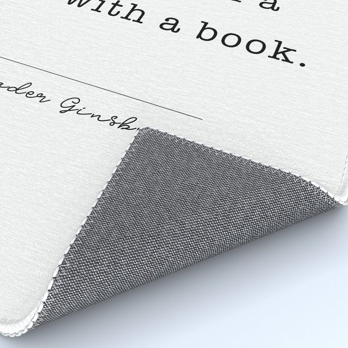 Ruth Bader Ginsburg Never Underestimate The Power Of A Girl With A Book. Rug Gallery Image 4