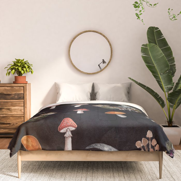 Mushroom Moon Comforter Gallery Image 3
