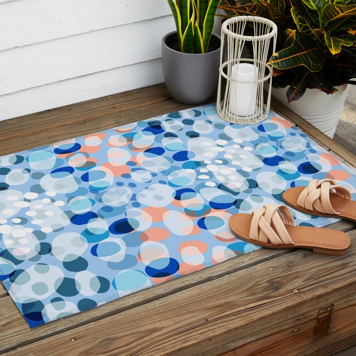 Rock Pool reflection Outdoor Rug Gallery Image 2