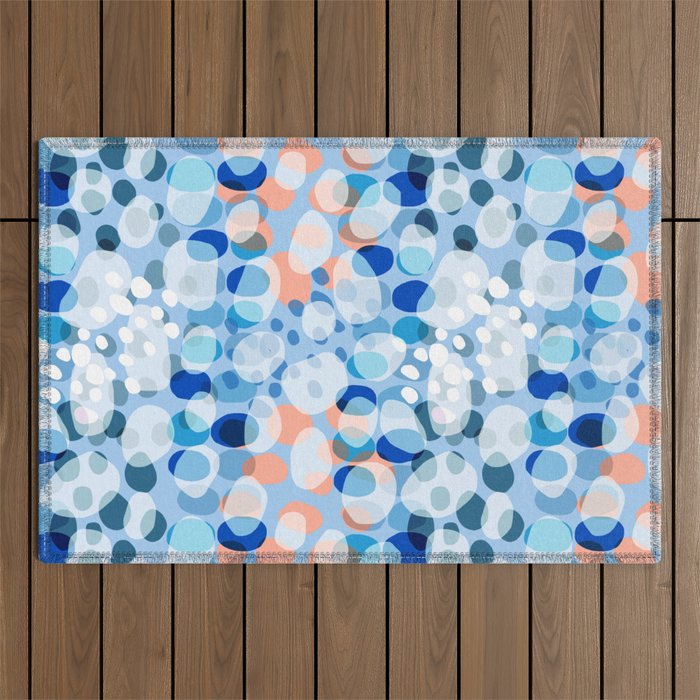 Rock Pool reflection Outdoor Rug Gallery Image 1