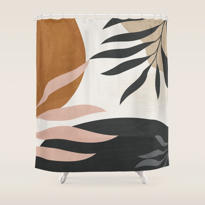 Abstract Art 54 Shower Curtain Gallery Image 1
