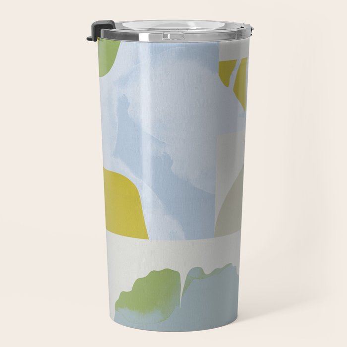 mid mod pastel 4 Travel Mug Gallery Image 3