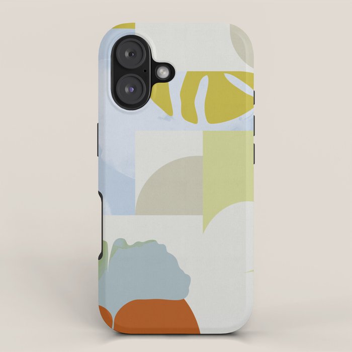 mid mod pastel 4 iPhone Case Gallery Image 1
