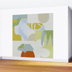mid mod pastel 4 Wall Mural Gallery Image 2