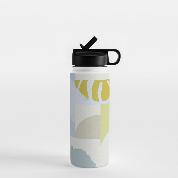mid mod pastel 4 Water Bottle Gallery Image 1