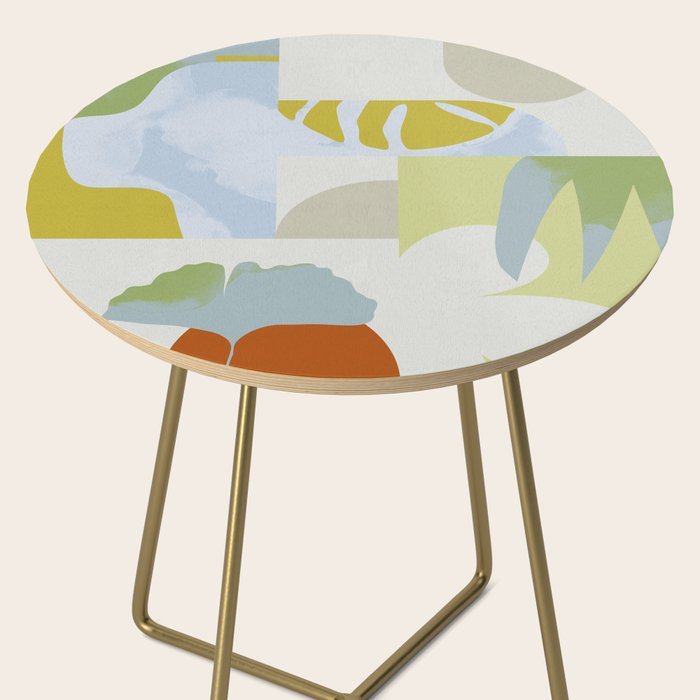 mid mod pastel 4 Side Table Gallery Image 2