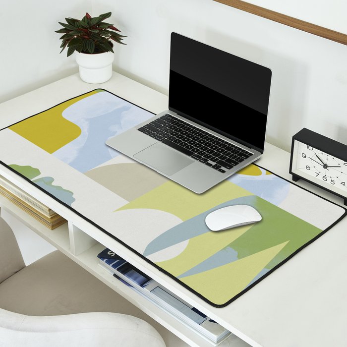 mid mod pastel 4 Desk Mat Gallery Image 2