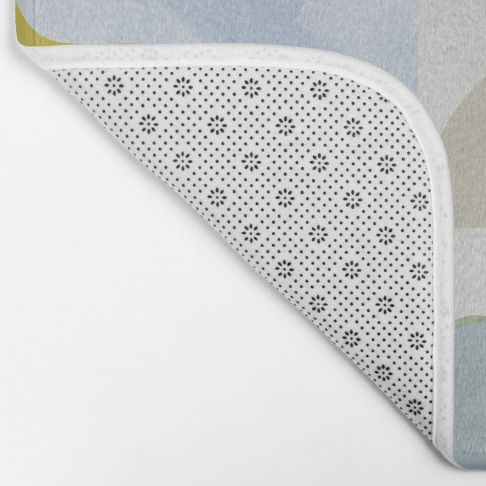 mid mod pastel 4 Bath Mat Gallery Image 2