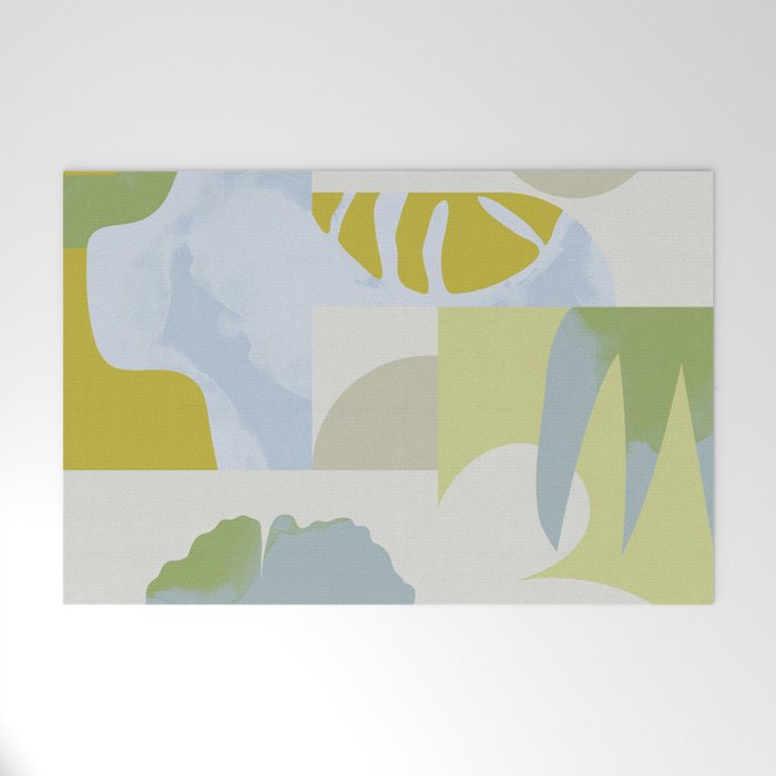 mid mod pastel 4 Welcome Mat Gallery Image 1