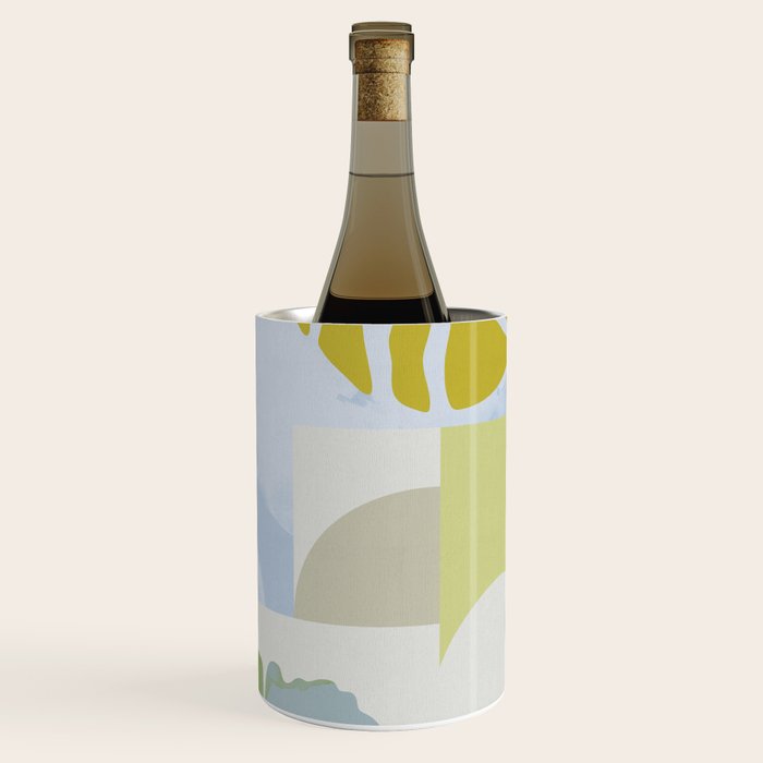 mid mod pastel 4 Wine Chiller Gallery Image 1