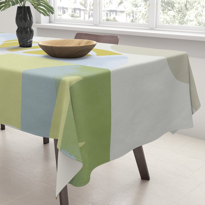 mid mod pastel 4 Tablecloth Gallery Image 3