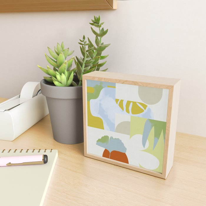 mid mod pastel 4 Mini Art Print Gallery Image 2