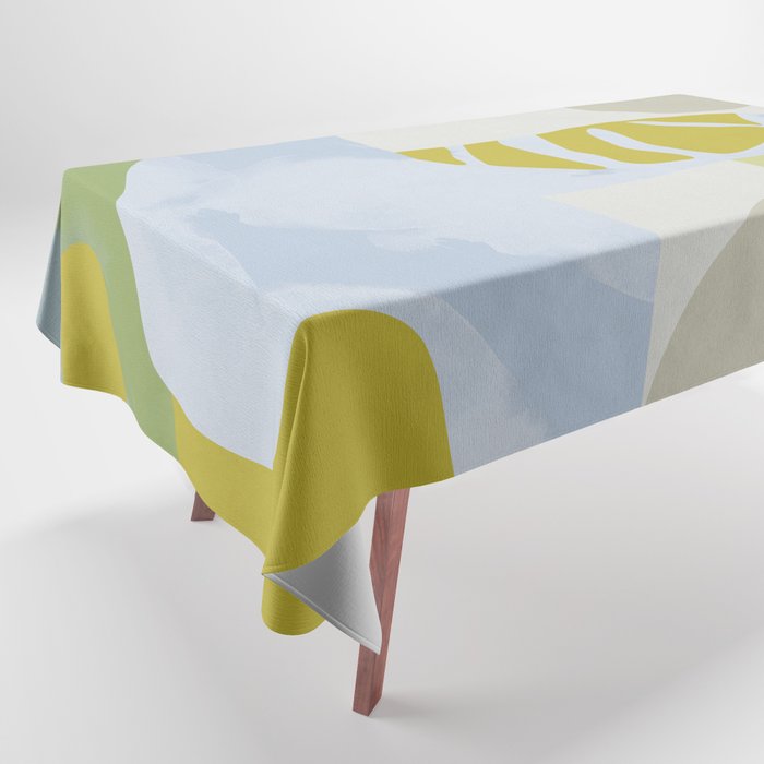 mid mod pastel 4 Tablecloth Gallery Image 1
