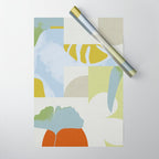 mid mod pastel 4 Wrapping Paper Gallery Image 1