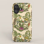Botanical French Bulldog iPhone Case Gallery Image 1