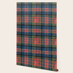 Bold Macpherson Tartan Pattern Wallpaper Gallery Image 2