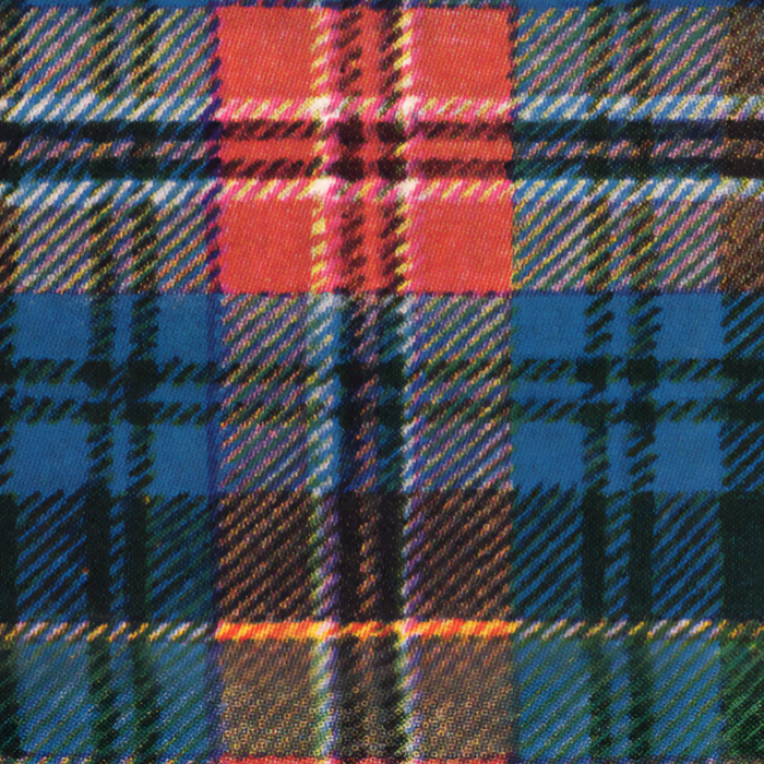 Bold Macpherson Tartan Pattern Coffee Mug Gallery Image 2