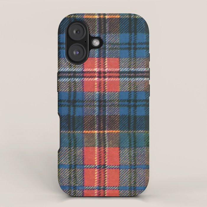 Bold Macpherson Tartan Pattern iPhone Case Gallery Image 1