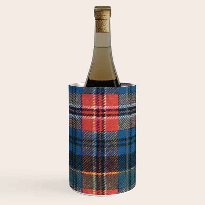Bold Macpherson Tartan Pattern Wine Chiller Gallery Image 1