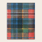 Bold Macpherson Tartan Pattern Notebook Gallery Image 4