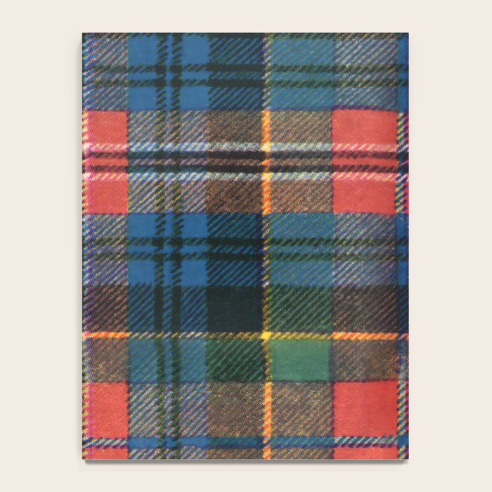Bold Macpherson Tartan Pattern Notebook Gallery Image 4