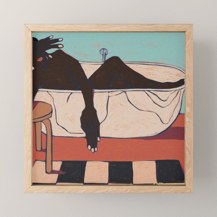 Bath Time Mini Art Print Gallery Image 1