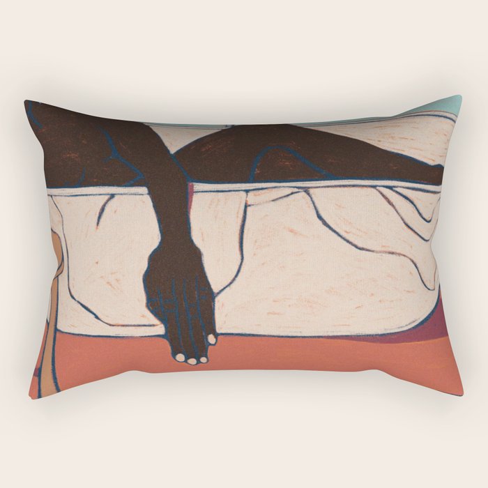 Bath Time Rectangular Pillow Gallery Image 2