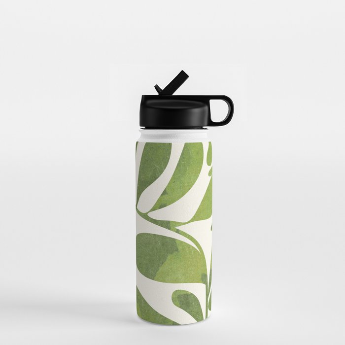 Abstract Plant 3/3 Water Bottle Gallery Image 1
