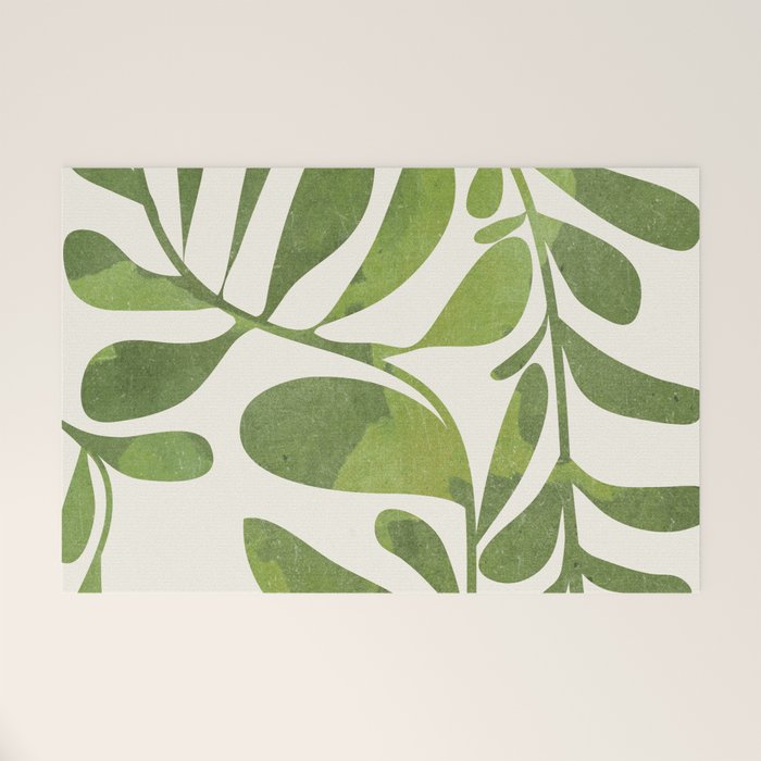 Abstract Plant 3/3 Welcome Mat Gallery Image 1