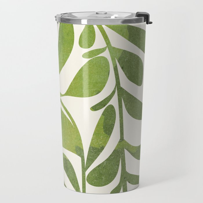 Abstract Plant 3/3 Travel Mug Gallery Image 2