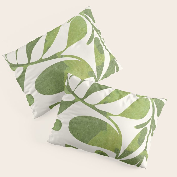 Abstract Plant 3/3 Pillow Sham Gallery Image 3