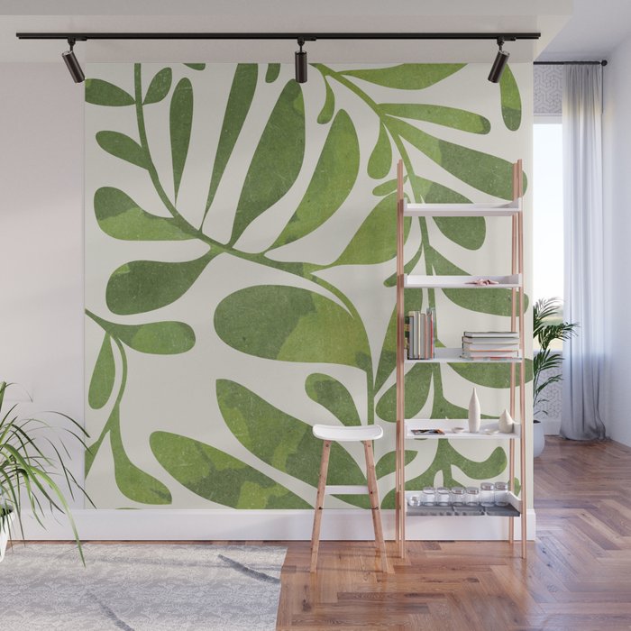 Abstract Plant 3/3 Wall Mural Gallery Image 1